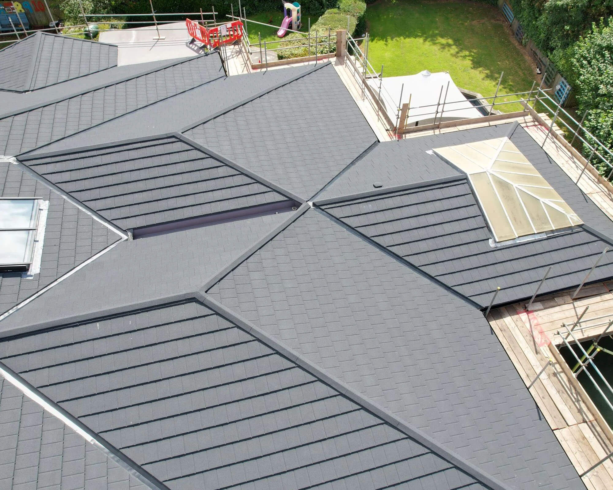 roofing and edging on rusholme sure start children’s centre