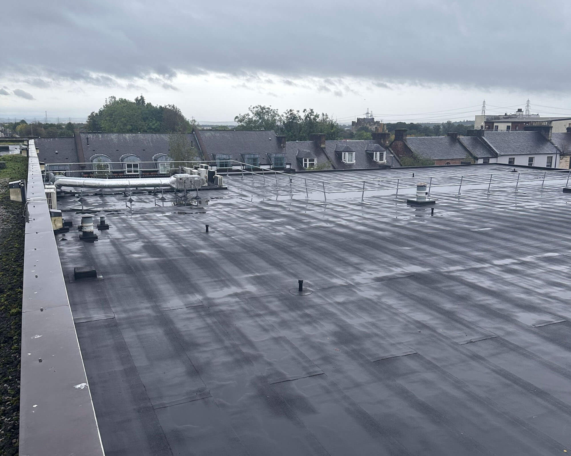 Alloa Felt Roofing Project Repelling Water